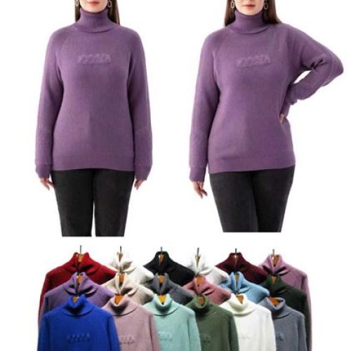 Свитер Anne-Kiss me (2XL-3XL) A5037 mix (зима) Anne-Kiss me A5037 mix