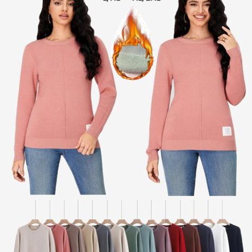 Свитер Anne-Kiss me (L-2XL) A5383 mix (зима) Anne-Kiss me A5383 mix