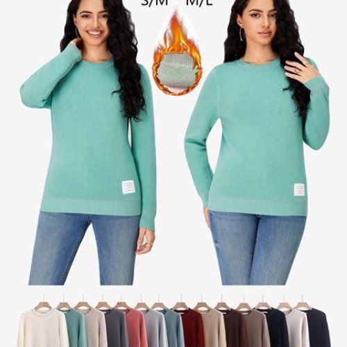 Свитер Anne-Kiss me (S-L) A5392 mix (зима) Anne-Kiss me A5392 mix