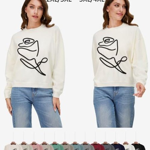 Свитер Anne-Kiss me (2XL-4XL) A5568 mix (зима) Anne-Kiss me A5568 mix