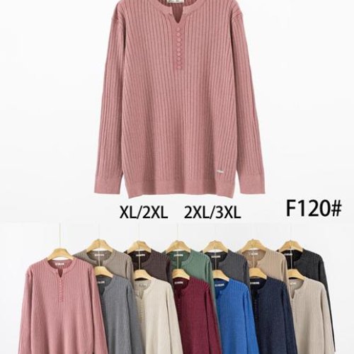 Свитер Anne-Kiss me (XL-3XL) F120 mix (деми) Anne-Kiss me F120 mix