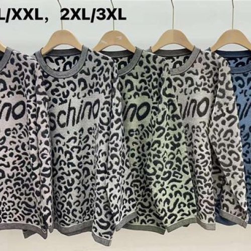 Свитер Anne-Kiss me (XL-3XL) K817 mix (деми) Anne-Kiss me K817 mix