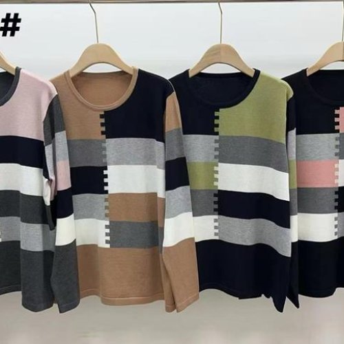 Свитер Anne-Kiss me (XL-3XL) K828 mix (деми) Anne-Kiss me K828 mix