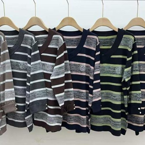 Свитер Anne-Kiss me (XL-3XL) K863 mix (деми) Anne-Kiss me K863 mix