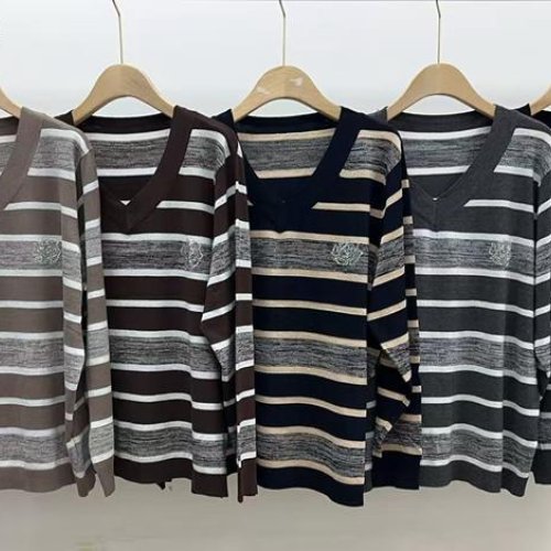 Свитер Anne-Kiss me (XL-3XL) K865 mix (деми) Anne-Kiss me K865 mix