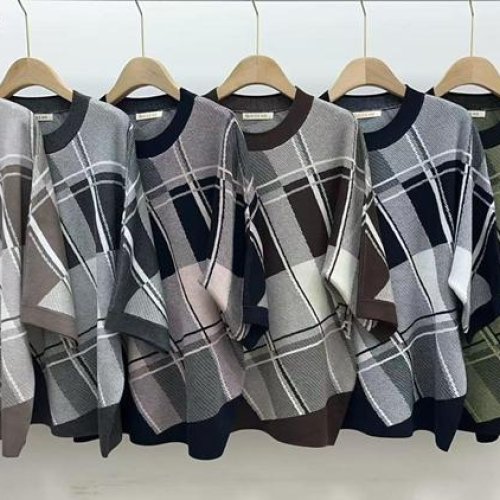 Свитер Anne-Kiss me (XL-3XL) K878 mix (деми) Anne-Kiss me K878 mix