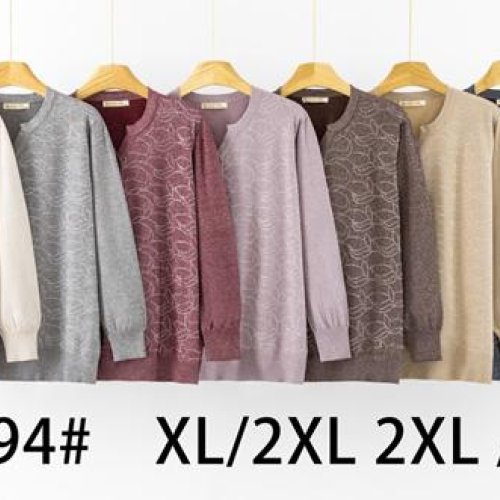 Свитер Anne-Kiss me (XL-3XL) Q2194 mix (деми) Anne-Kiss me Q2194 mix