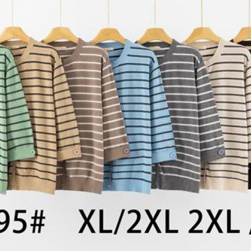 Свитер Anne-Kiss me (XL-3XL) Q2195 mix (деми) Anne-Kiss me Q2195 mix