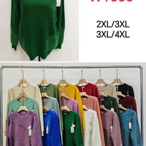 Свитер Anne-Kiss me (2XL-4XL) W1055 mix (зима) Anne-Kiss me W1055 mix