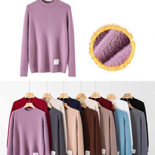 Свитер Anne-Kiss me (XL-3XL) W9526 mix (зима) Anne-Kiss me W9526 mix