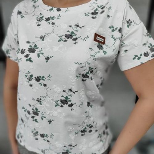 Футболка Style Nadezhda (one size) 16108 white (лето) Style Nadezhda 16108 white