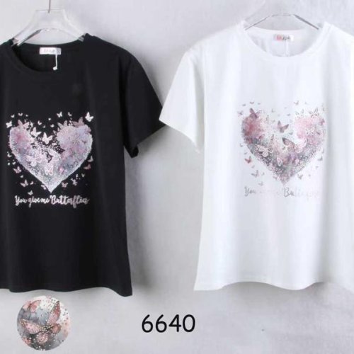 Футболка Style Nadezhda (44-48) 6640 mix (лето) Style Nadezhda 6640 mix