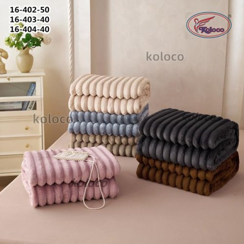 Плед Koloco (180*200) 16-403-40 (деми) Koloco 16-403-40