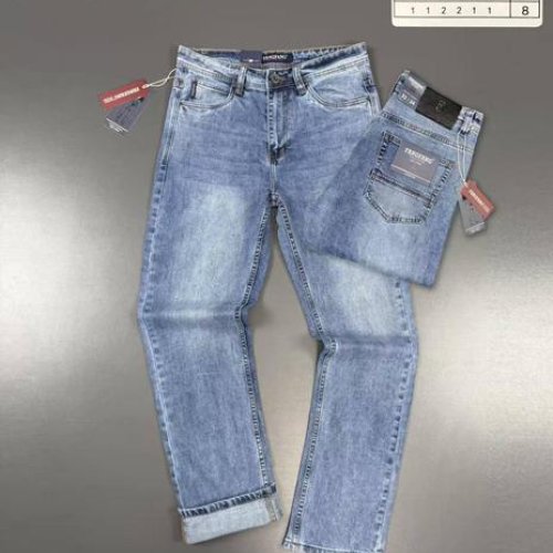 Джинсы God Baron (32-40) F6004-L blue (деми) God Baron F6004-L blue