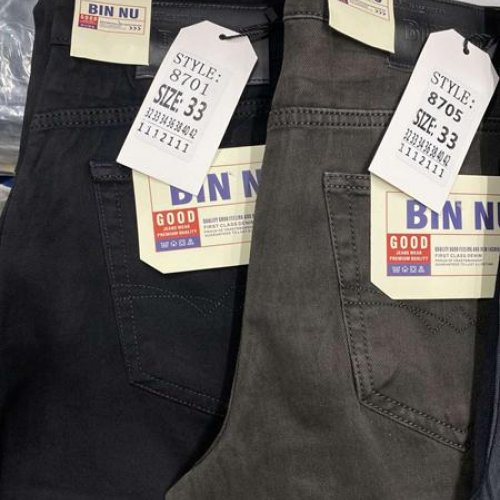 Джинсы God Baron (32-42) 8701 black (деми) God Baron 8701 black