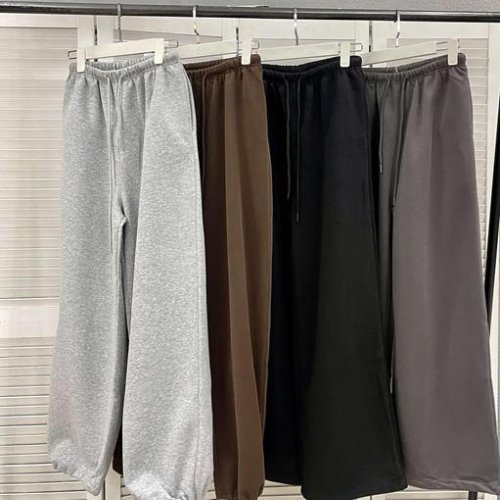 Штаны спорт Little Secret (M-XL) K014 black (деми) Little Secret K014 black