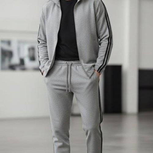 Костюм спорт Little Secret (M-2XL) K1003 grey (деми) Little Secret K1003 grey