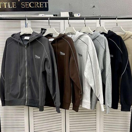 Кофта спорт Little Secret (M-2XL) K1006 black (деми) Little Secret K1006 black