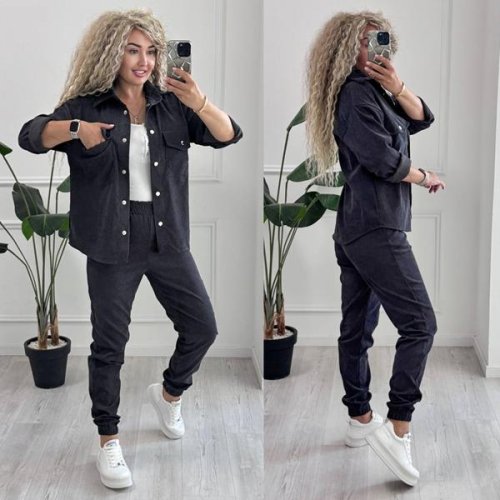 Костюм спорт Alisa Brand (42-52) 127 d.grey (деми) Alisa Brand 127 d.grey