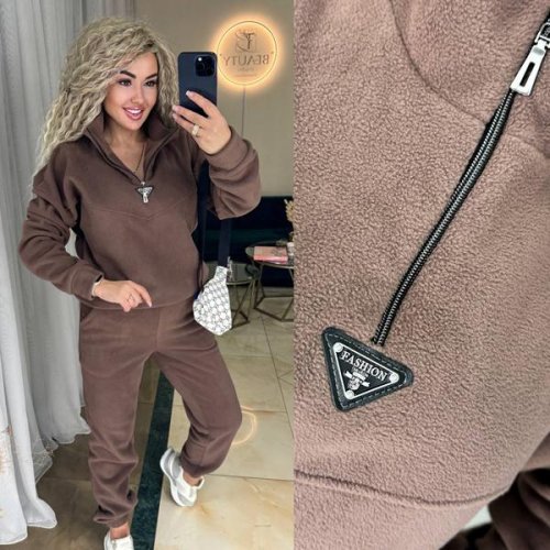 Костюм спорт Alisa Brand (42-52) 214 brown (зима) Alisa Brand 214 brown