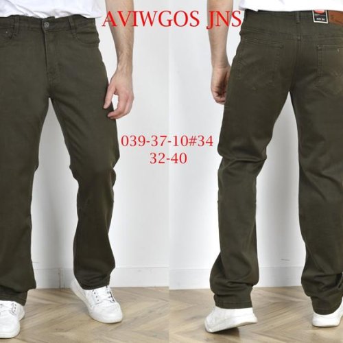 Джинсы Vingvgs (32-40) 039-37-10 khaki (деми) Vingvgs 039-37-10 khaki