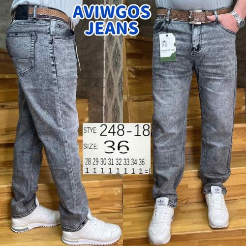 Джинсы Vingvgs (28-36) 248-18 grey (деми) Vingvgs 248-18 grey