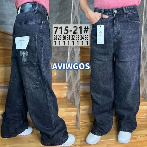 Джинсы Vingvgs (25-36) 715-21 navy (деми) Vingvgs 715-21 navy