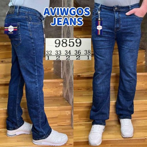 Джинсы Vingvgs (32-38) 9859 blue (деми) Vingvgs 9859 blue