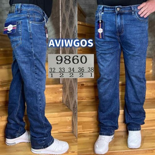 Джинсы Vingvgs (32-38) 9860 blue (деми) Vingvgs 9860 blue