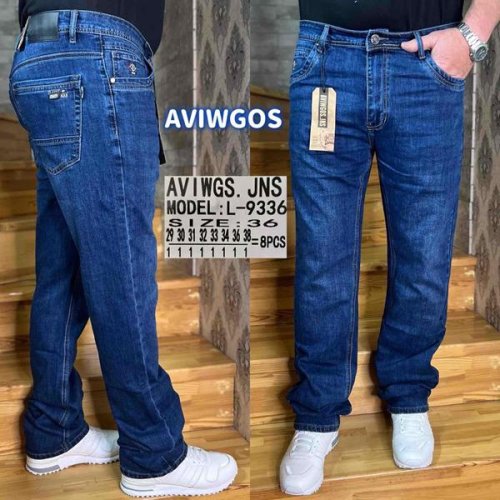 Джинсы Vingvgs (29-38) L9336 blue (деми) Vingvgs L9336 blue