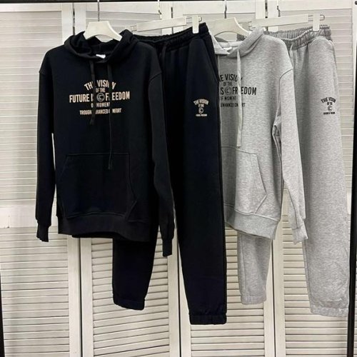 Костюм спорт Little Secret (M-2XL) 500360 l.grey (зима) Little Secret 500360 l.grey