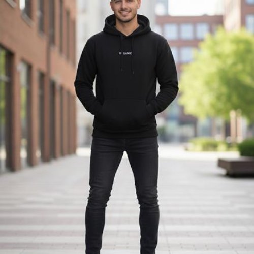 Худи Little Secret (M-2XL) 500362 black (зима) Little Secret 500362 black