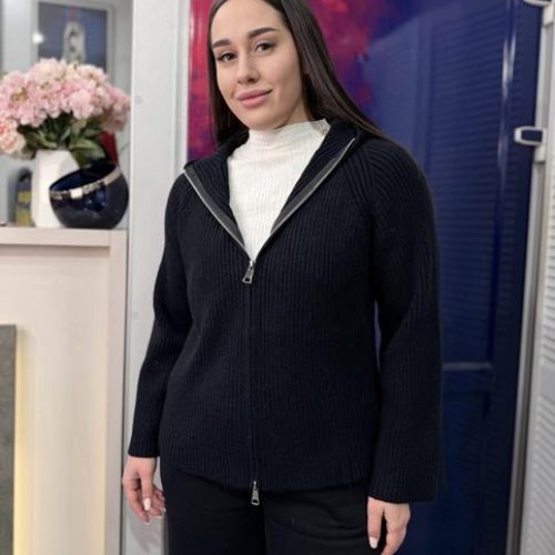 Кофта Style Nadezhda (one size) 3916 black (деми) Style Nadezhda 3916 black