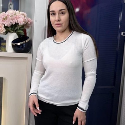 Свитер Style Nadezhda (one size) 526 white (деми) Style Nadezhda 526 white