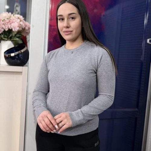 Свитер Style Nadezhda (one size) 8312 grey (деми) Style Nadezhda 8312 grey