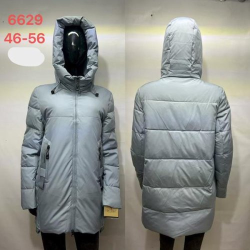 Куртка Yafeier (46-56) 6629 grey (зима) Yafeier 6629 grey