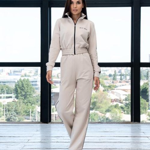 Костюм спорт AZNA (2XS-M) Д157 beige (деми) AZNA Д157 beige