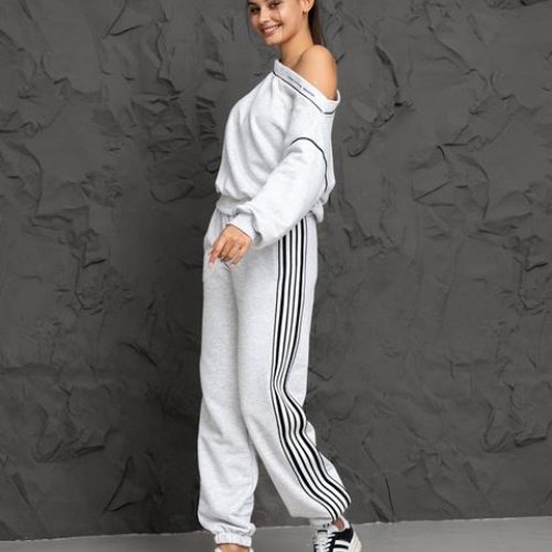 Костюм спорт AZNA (XS-L) ДП179 l.grey (деми) AZNA ДП179 l.grey