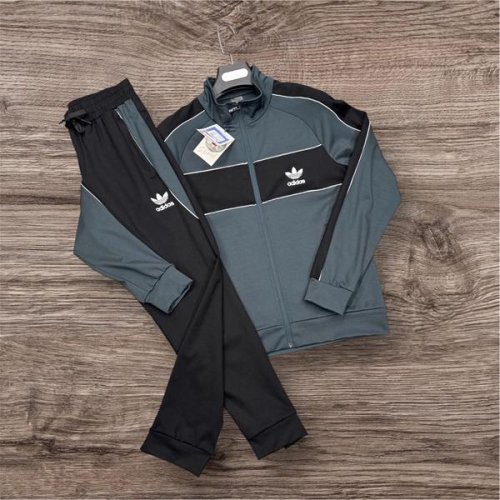 Костюм спорт F.T.H (L-4XL) F672 grey (деми) F.T.H F672 grey