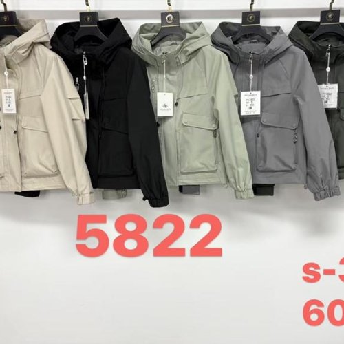 Куртка LiOpt (S-3XL) 5822 grey (деми) LiOpt 5822 grey