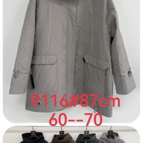 Куртка LiOpt (50-60) 9116 grey (деми) LiOpt 9116 grey