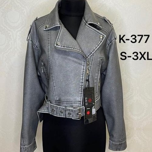 Куртка LiOpt (S-3XL) K377 grey (деми) LiOpt K377 grey