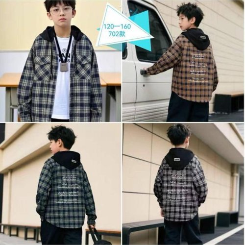 Рубашка SunnyTot (6-10) 702 black (деми) SunnyTot 702 black