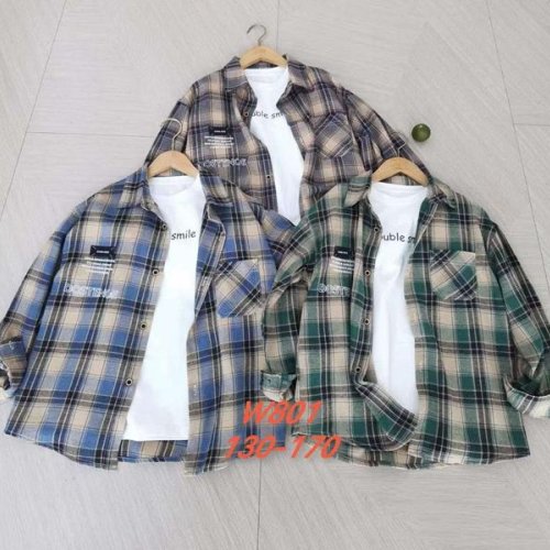 Рубашка SunnyTot (8-12) W801 grey (деми) SunnyTot W801 grey