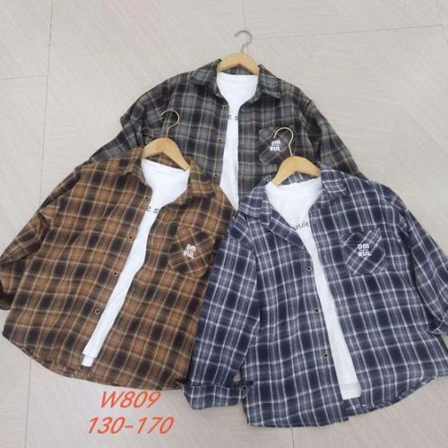 Рубашка SunnyTot (8-12) W809 brown (деми) SunnyTot W809 brown