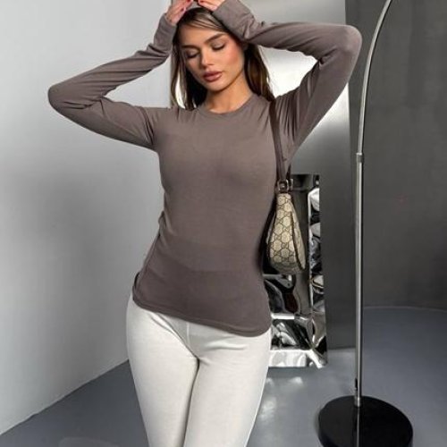 Свитер Prenses (S-2XL) 43 l.brown (деми) Prenses 43 l.brown