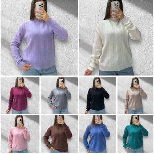 Свитер LeVisha (46-52) 25516 pink (зима) LeVisha 25516 pink