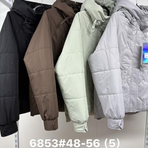 Куртка Jacket (48-56) 6853 black (деми) Jacket 6853 black