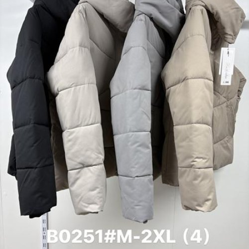 Куртка Jacket (M-2XL) B0251 grey (деми) Jacket B0251 grey