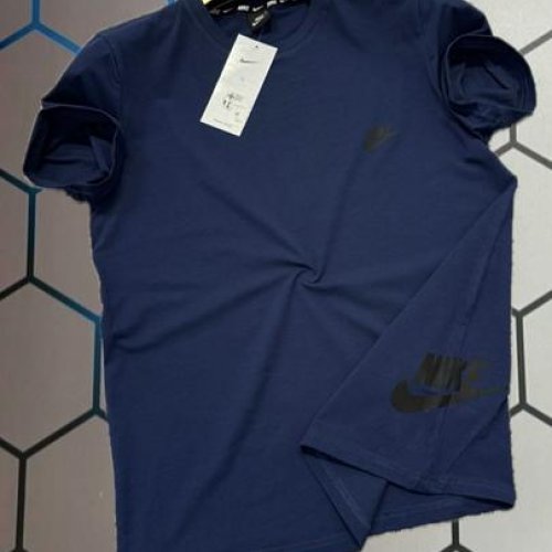 Футболка Alex Clothes (S-2XL) 13281 navy (лето) Alex Clothes 13281 navy